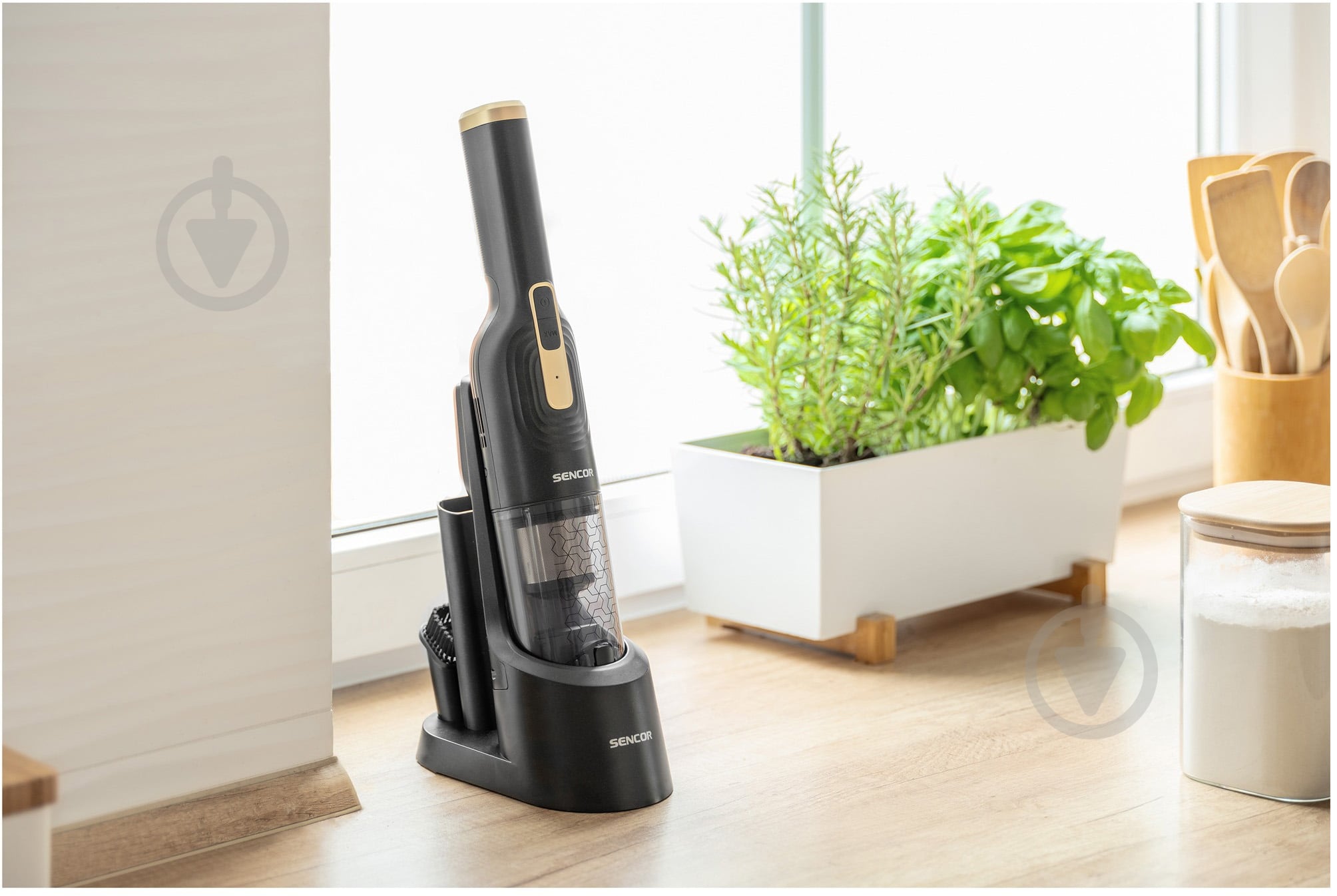 Пылесос аккумуляторный Sencor SVC308BK black - фото 10