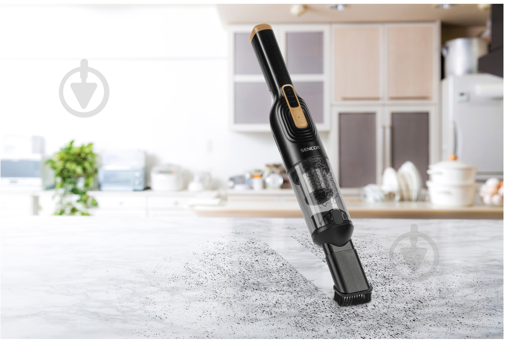 Пылесос аккумуляторный Sencor SVC308BK black - фото 11