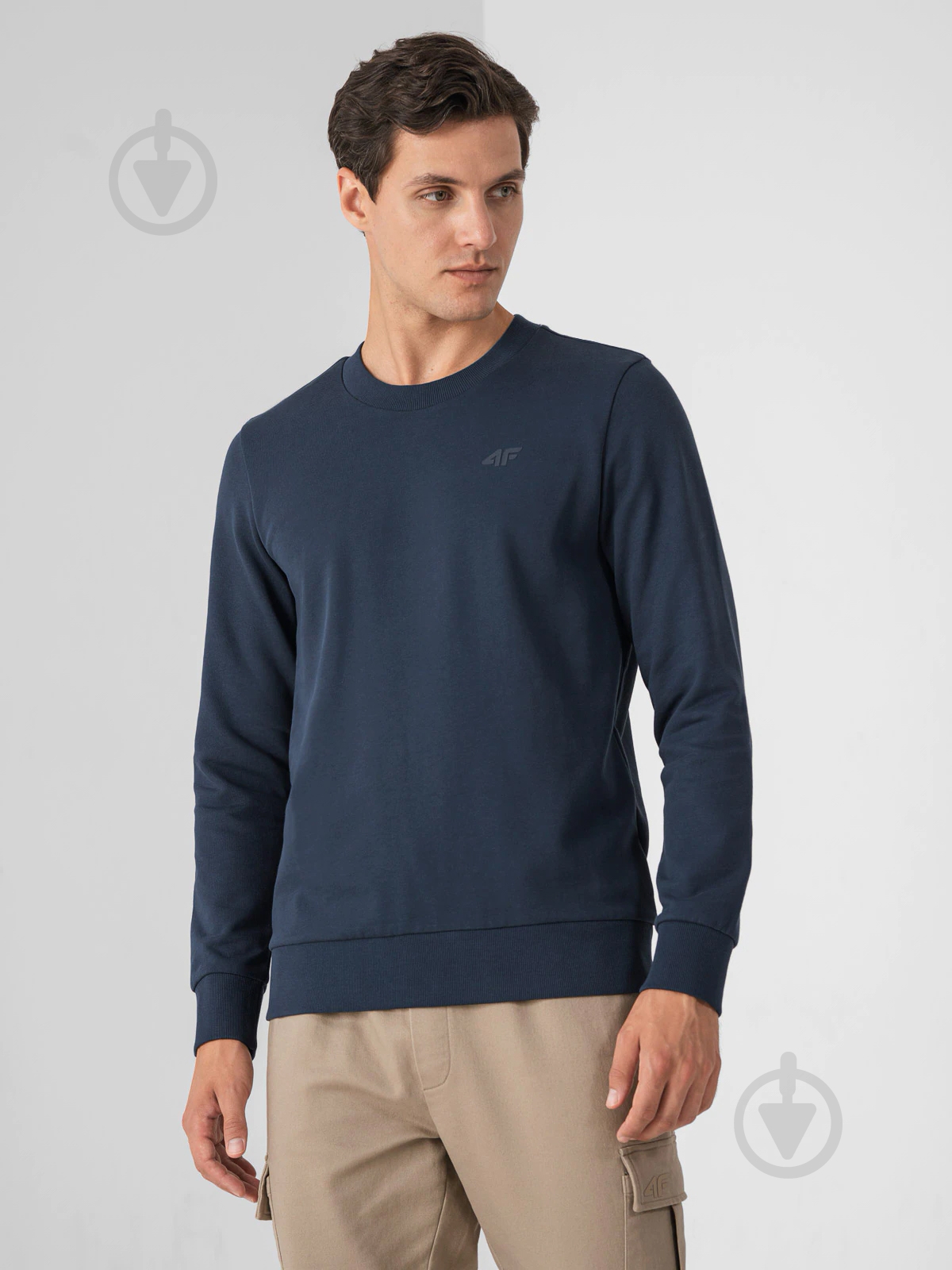 Свитшот 4F D4Z21-BLM304-032S р. S синий - фото 1