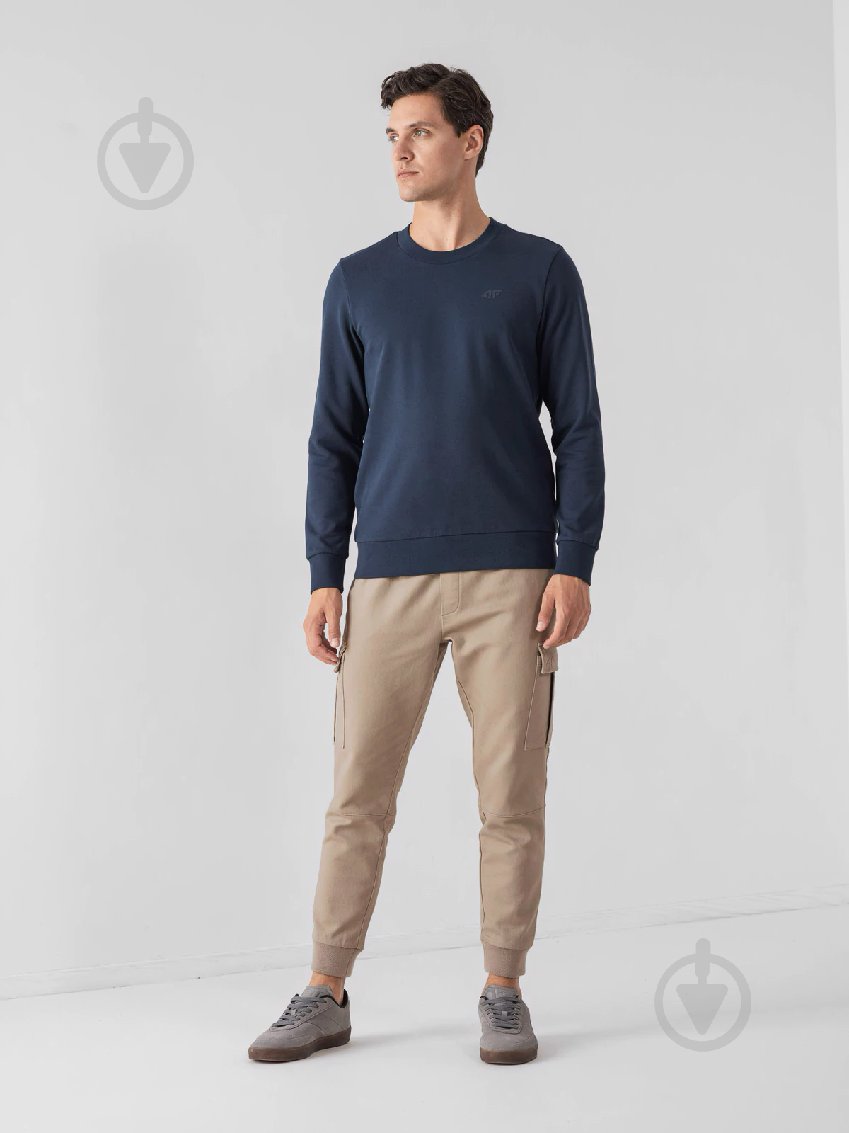 Свитшот 4F D4Z21-BLM304-032S р. S синий - фото 3