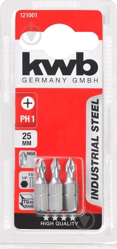Бита KWB 3 шт. 121002 - фото 2