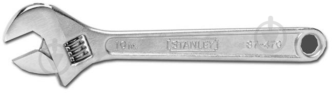 Ключ 250 мм CrV Stanley 0-87-470 - фото 1 Ключ 250 мм CrV Stanley 0-87-470 - фото 1