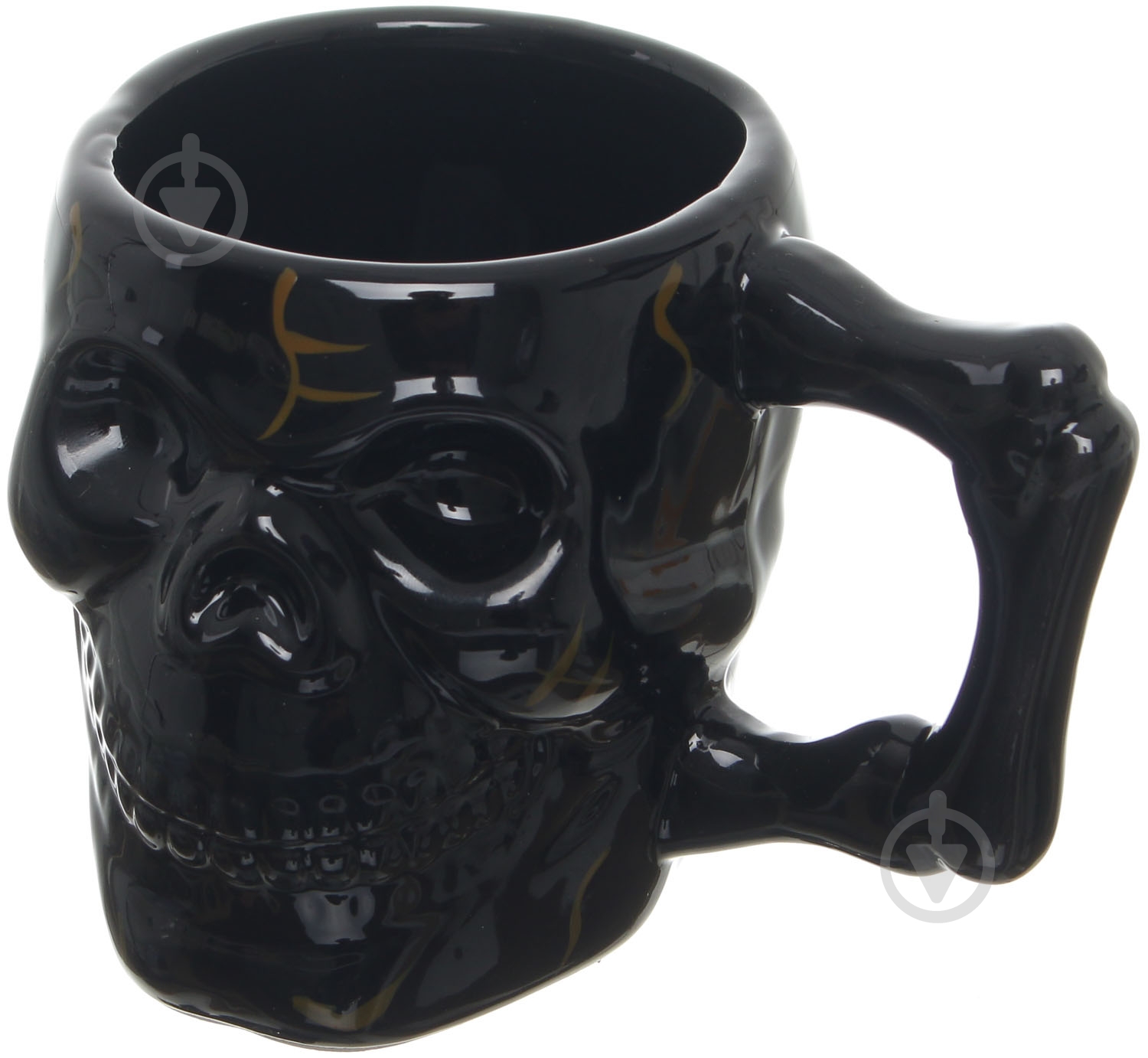 Чашка в форме черепа 400 мл - фото 2