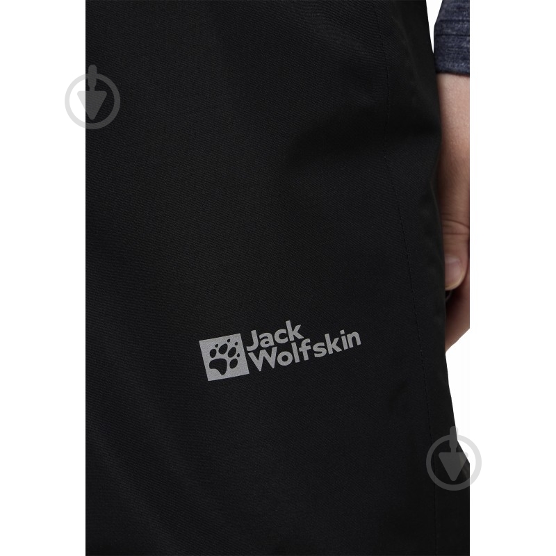 Брюки Jack Wolfskin 1608092_6000 р. 164 черный - фото 2