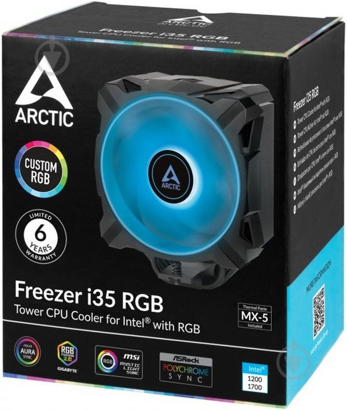 Процессорный кулер Arctic Freezer i35 RGB (ACFRE00096A) - фото 8