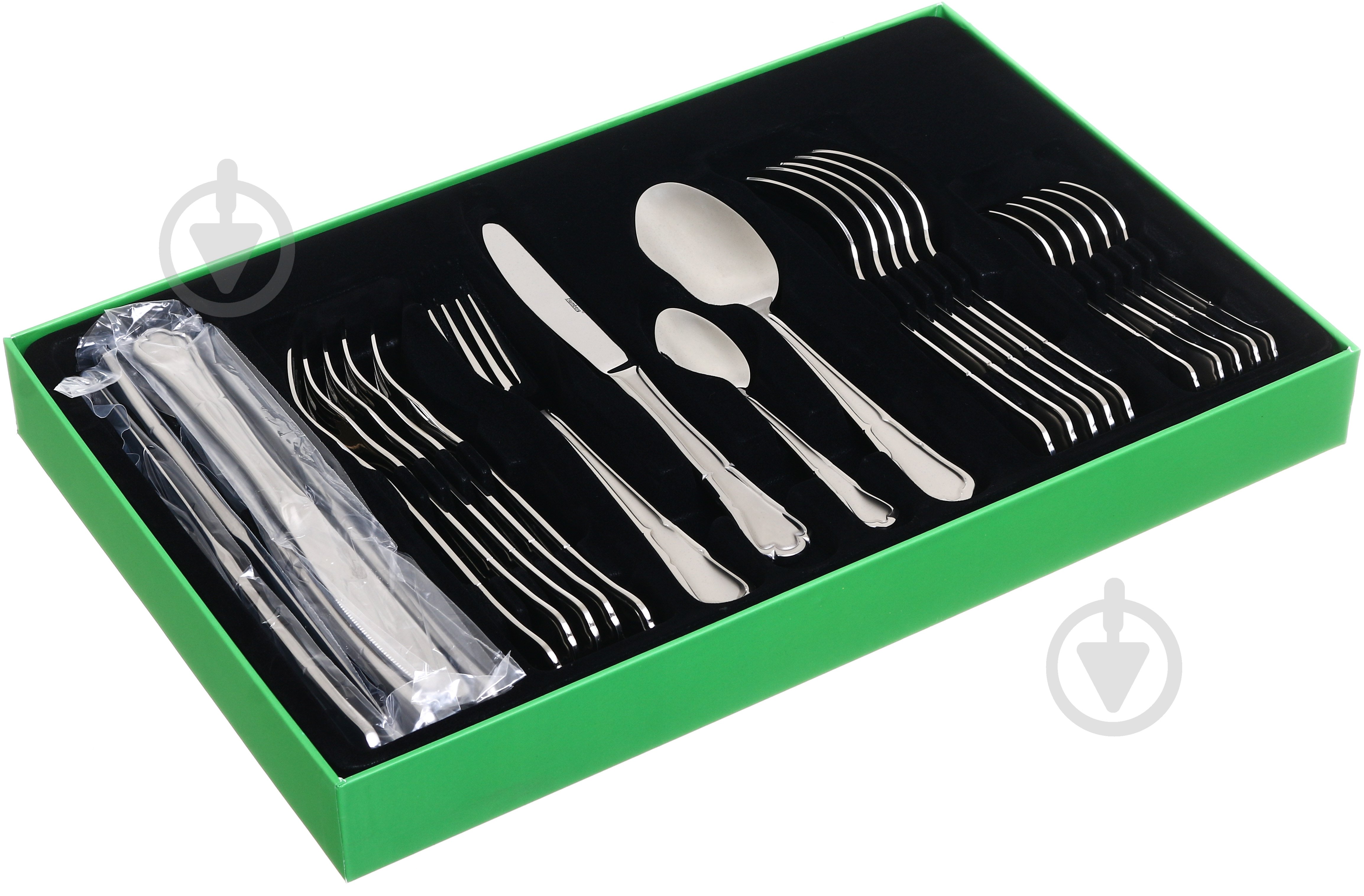 Набор столовых приборов Flamberg Elegance на 6 персон 24 предмета - фото 9 Набор столовых приборов Flamberg Elegance на 6 персон 24 предмета - фото 9