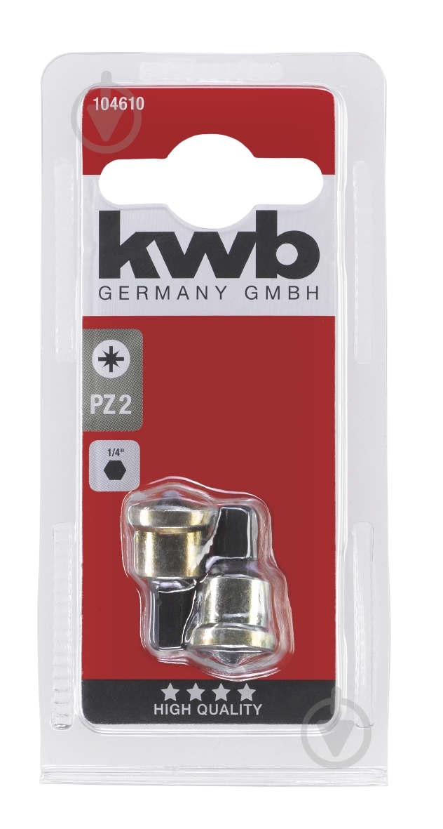 Бита KWB PZ2x25 мм 2 шт. 104610 - фото 1