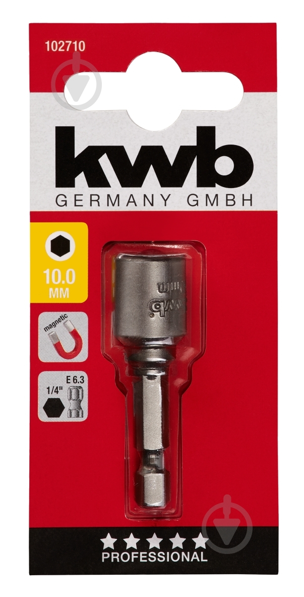 Бита KWB HEX 10x50 мм 1 шт. 102710 - фото 1