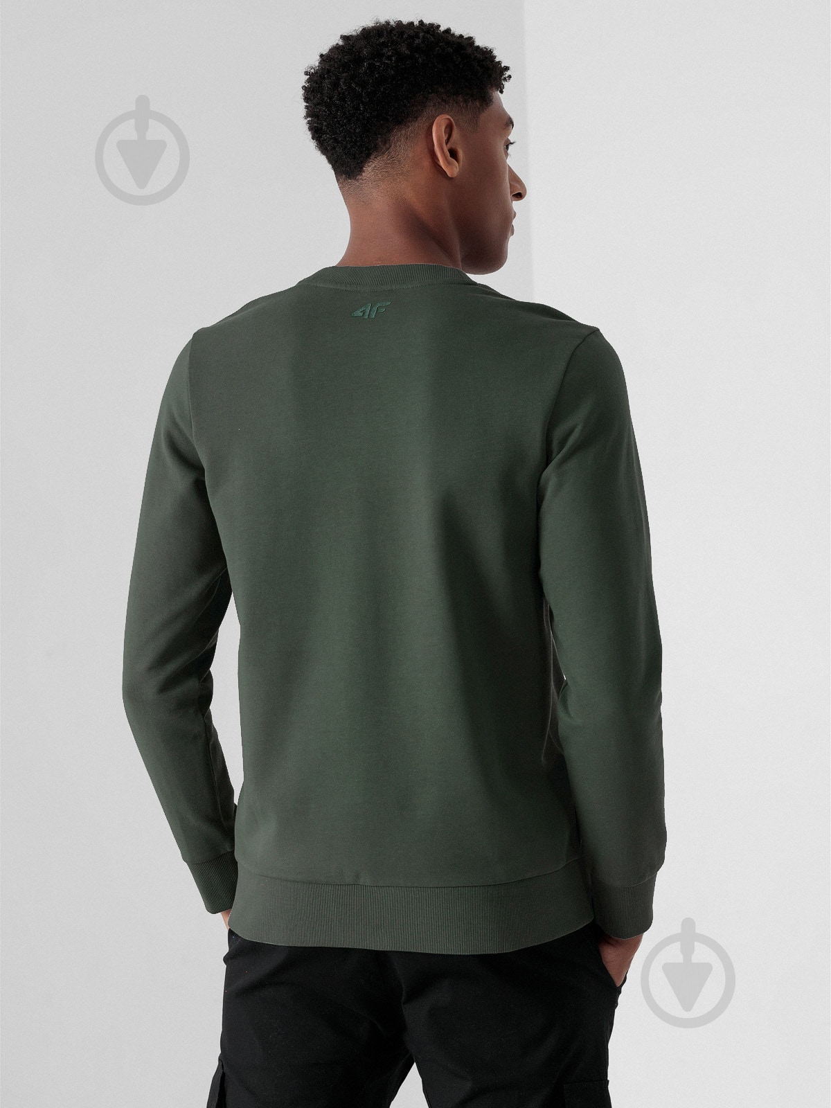 Свитшот 4F D4Z21-BLM304-46S р. L зеленый - фото 2
