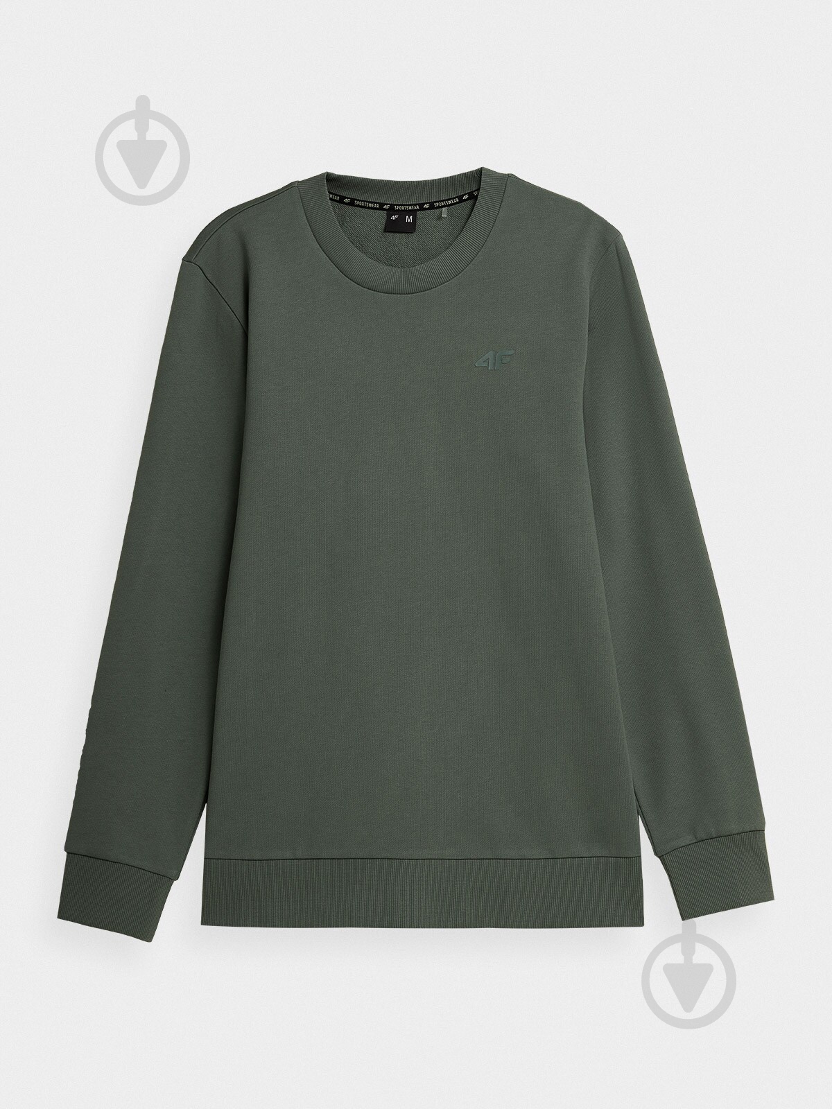 Свитшот 4F D4Z21-BLM304-46S р. L зеленый - фото 4