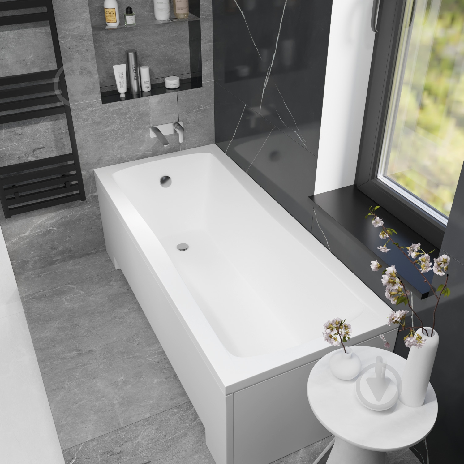 Ванна акрилова Helmken Luna 9P2280S372 149,5х70 см комплект 4 в 1 - фото 17 Ванна акрилова Helmken Luna 9P2280S372 149,5х70 см комплект 4 в 1 - фото 17