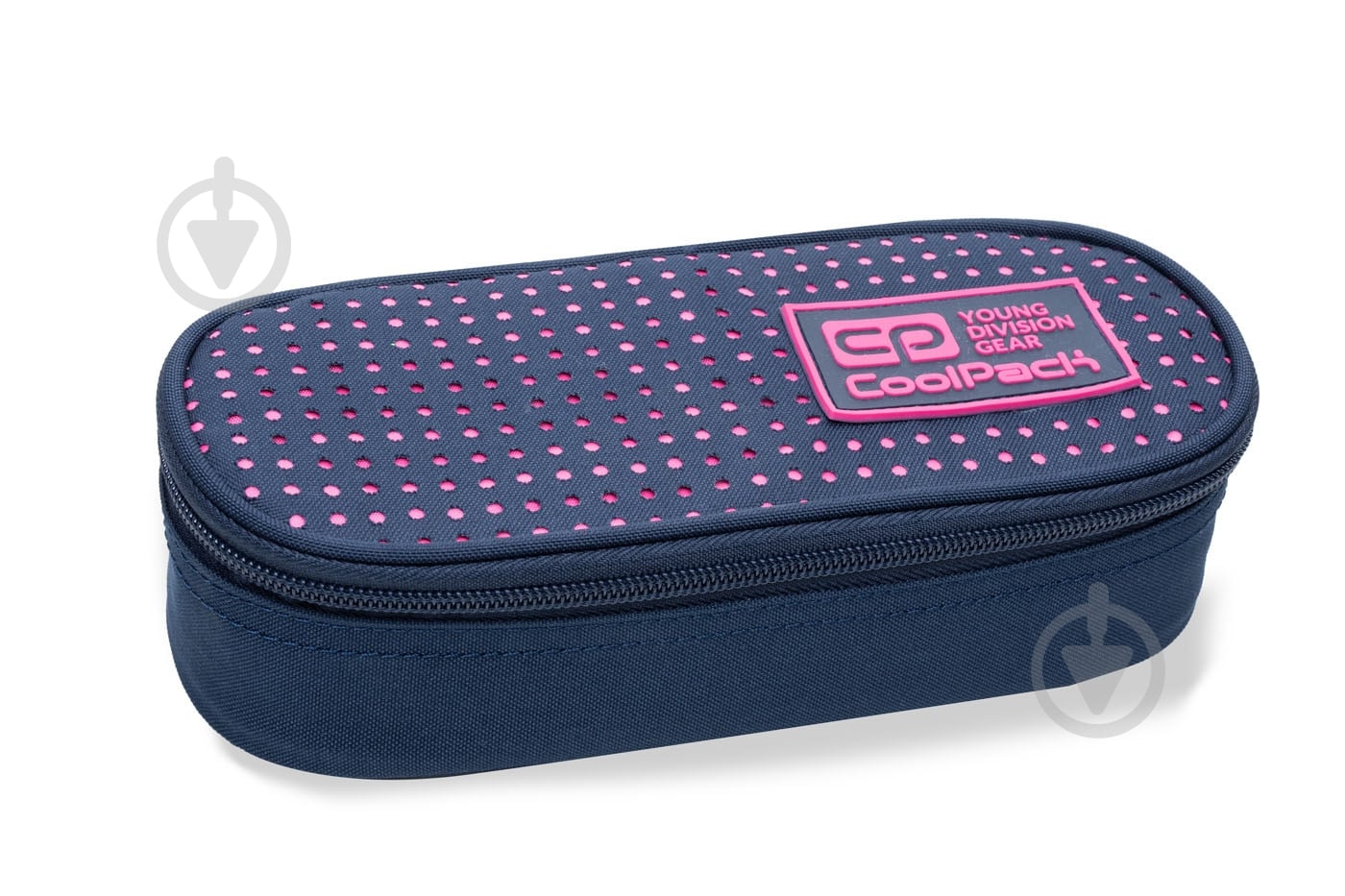 Пенал Campus Dots B62061 CoolPack розово-синий - фото 1