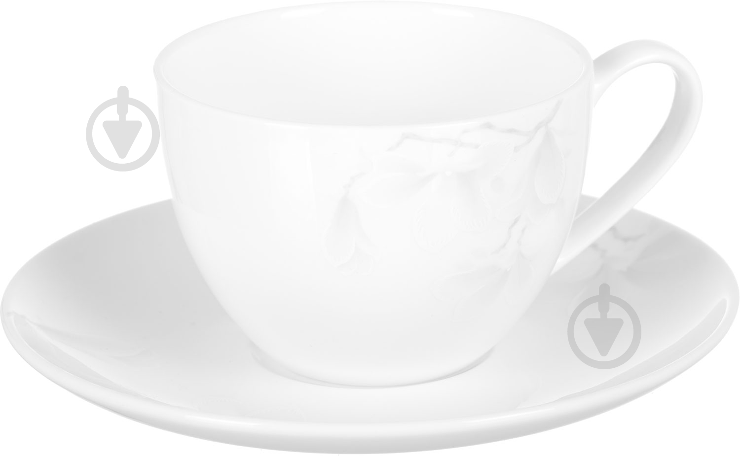 Чашка с блюдцем Fiora Magnolia 280 мл - фото 1