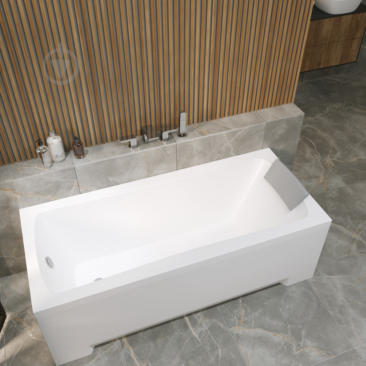 Ванна акрилова Helmken Luna 85883F1F57 149,5х70 см комплект 5 в 1 - фото 13 Ванна акрилова Helmken Luna 85883F1F57 149,5х70 см комплект 5 в 1 - фото 13