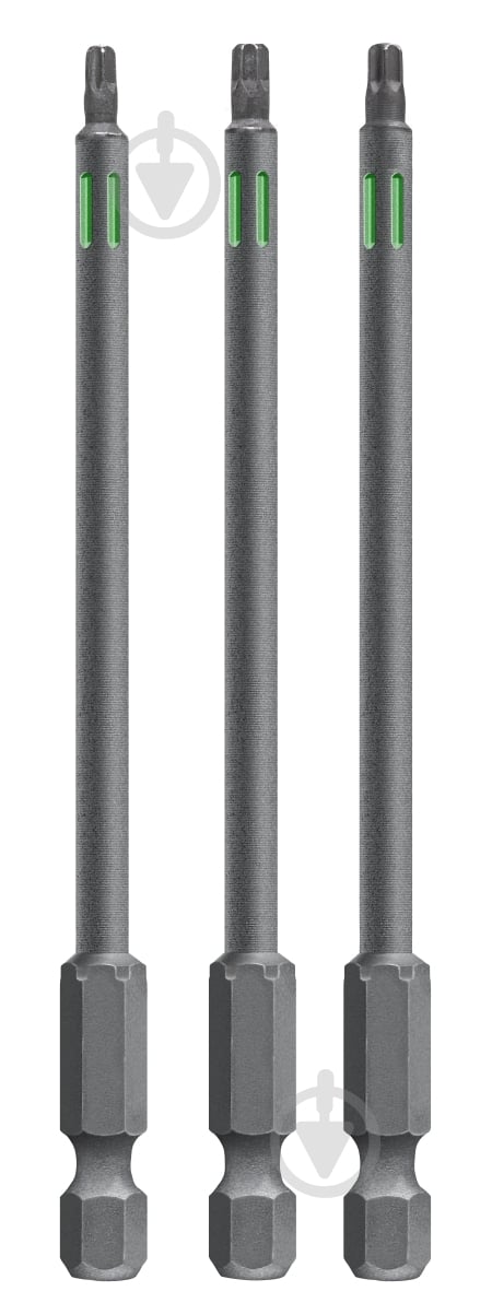 Набор бит KWB торсионных Torx T10, T15, T20 3 шт. 123241 - фото 2