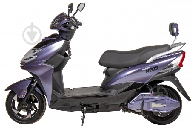 Электроскутер Maxxter Neos black/blue - фото 2
