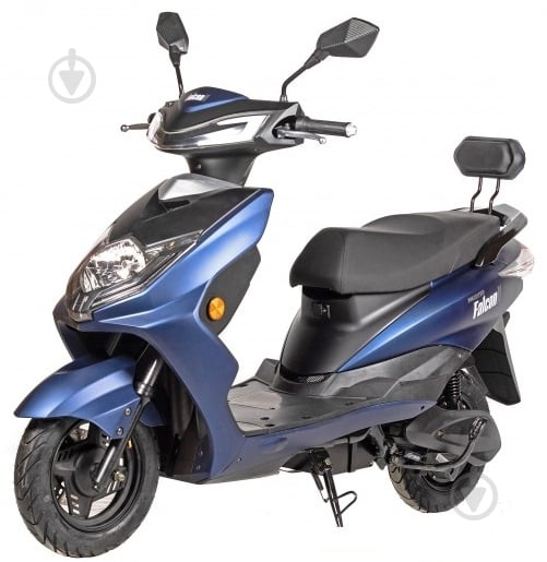 Електроскутер Maxxter Falcon II black/blue - фото 1