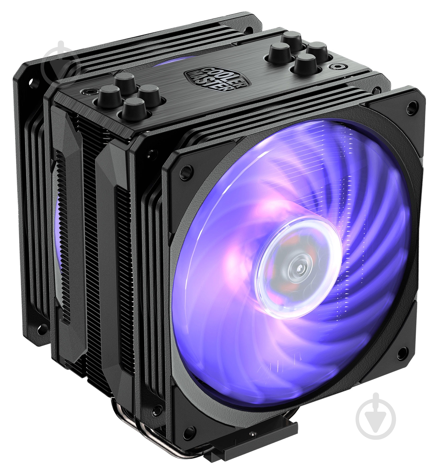 Процессорный кулер Cooler Master Hyper 212 RGB Black Edition (RR-212S-20PC-R2) - фото 3 Процессорный кулер Cooler Master Hyper 212 RGB Black Edition (RR-212S-20PC-R2) - фото 3
