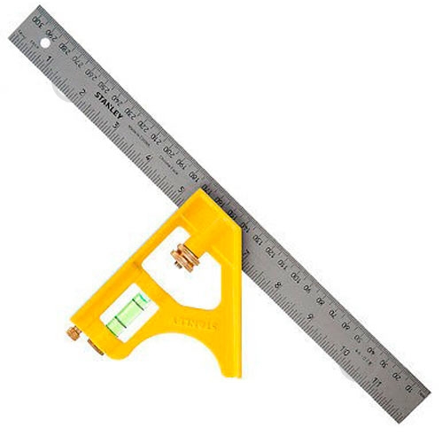 Угольник Stanley 300 мм 2-46-028 - фото 1 Угольник Stanley 300 мм 2-46-028 - фото 1