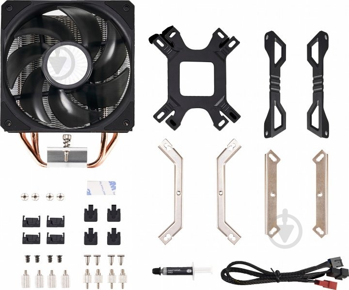 Процессорный кулер Cooler Master Hyper 212 EVO V2 (RR-2V2E-18PK-R2) - фото 7 Процессорный кулер Cooler Master Hyper 212 EVO V2 (RR-2V2E-18PK-R2) - фото 7