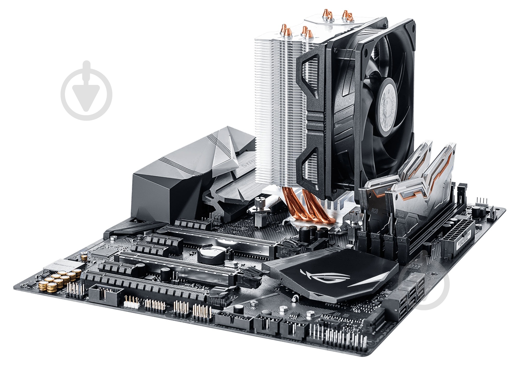 Процессорный кулер Cooler Master Hyper 212 EVO V2 (RR-2V2E-18PK-R2) - фото 8 Процессорный кулер Cooler Master Hyper 212 EVO V2 (RR-2V2E-18PK-R2) - фото 8