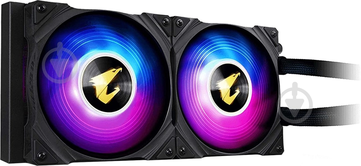Система водного охлаждения Gigabyte AORUS WATERFORCE X 240 - фото 1 Система водного охлаждения Gigabyte AORUS WATERFORCE X 240 - фото 1