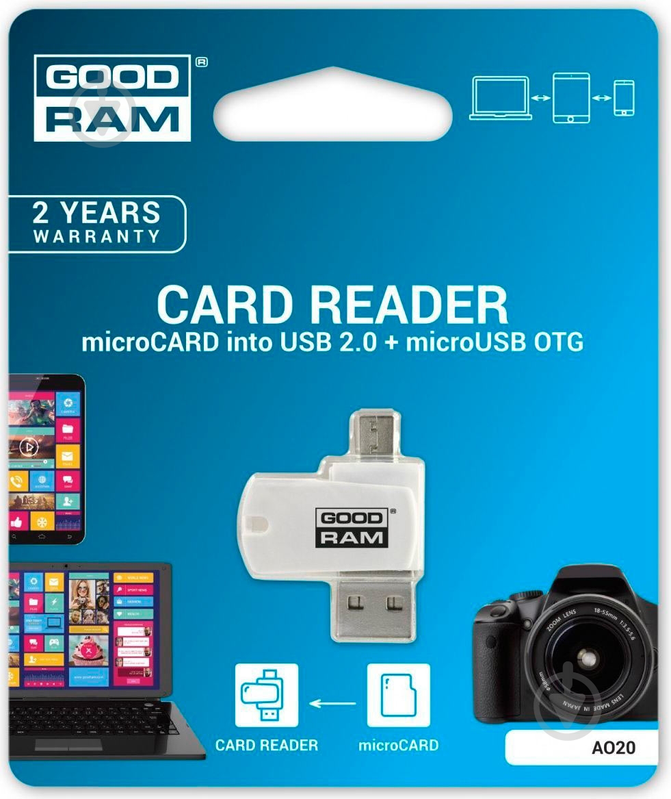 Кардридер Goodram AO20-MW01R11 - фото 2