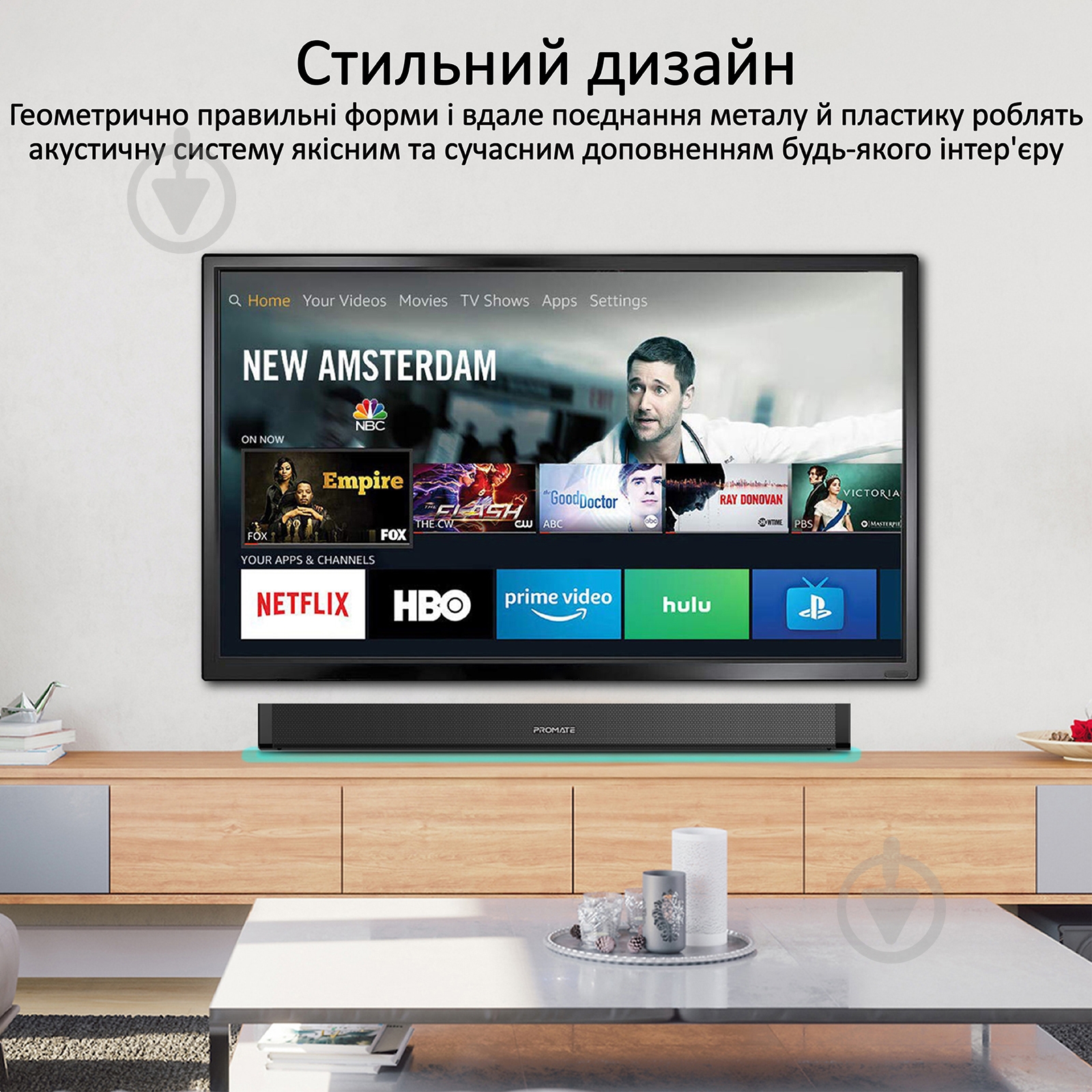 Саундбар Promate bluesbar-60.black 4.1 - фото 5 Саундбар Promate bluesbar-60.black 4.1 - фото 5