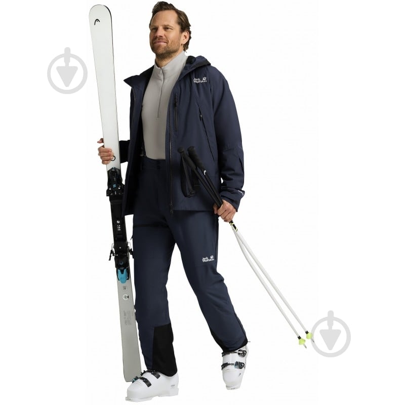 Штани Jack Wolfskin A64891_C0412 р. M синій - фото 2 Штани Jack Wolfskin A64891_C0412 р. M синій - фото 2