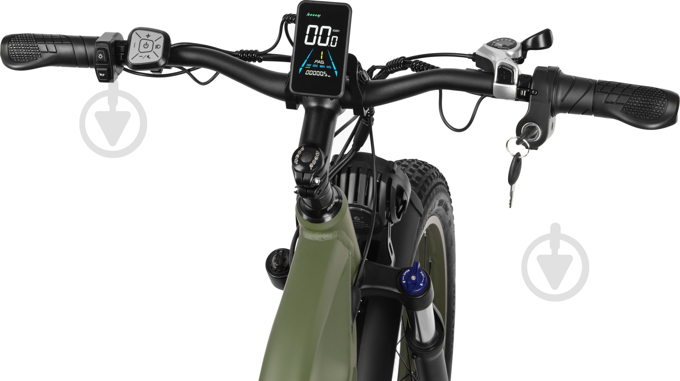 Электровелосипед 2E EB19 темно-зеленый - фото 7