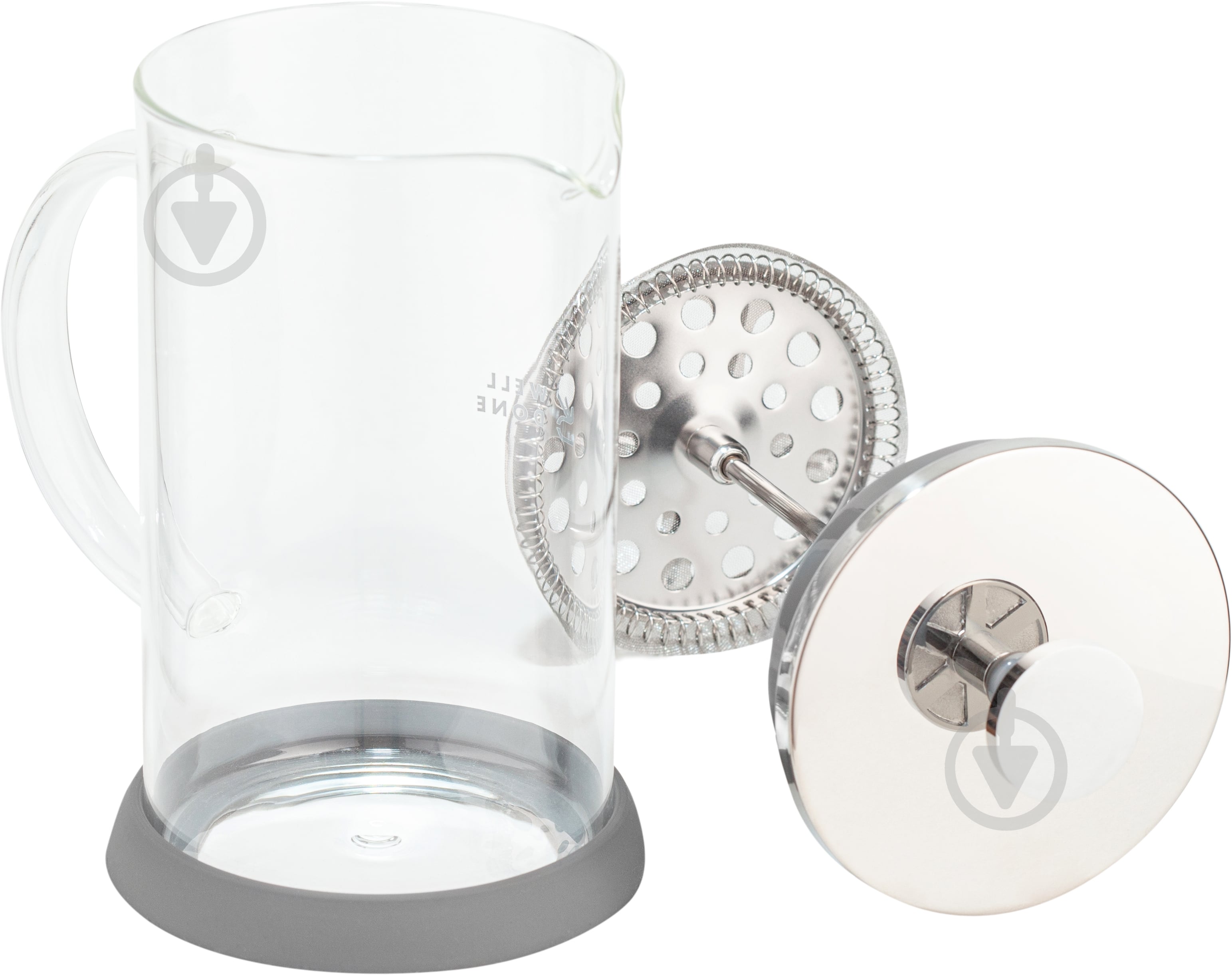 Френч-пресс Well Done WD-8038B мл серый - фото 2