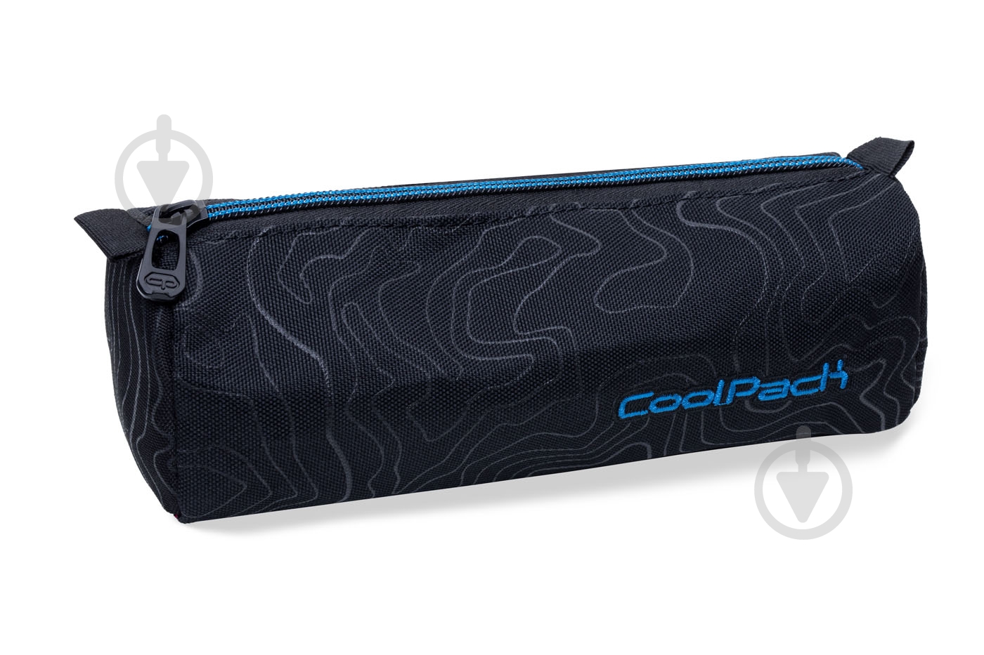 Пенал Tube Topography B61003 CoolPack синий - фото 1