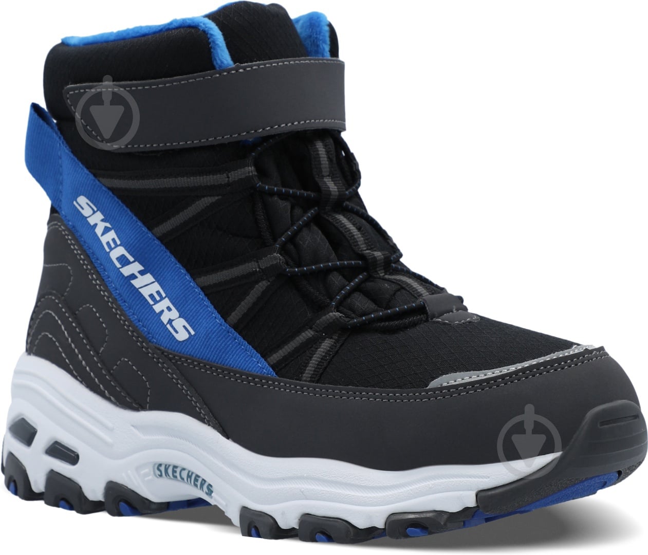 Ботинки Skechers D'LITES 660092L BKBL р.30 серый - фото 2
