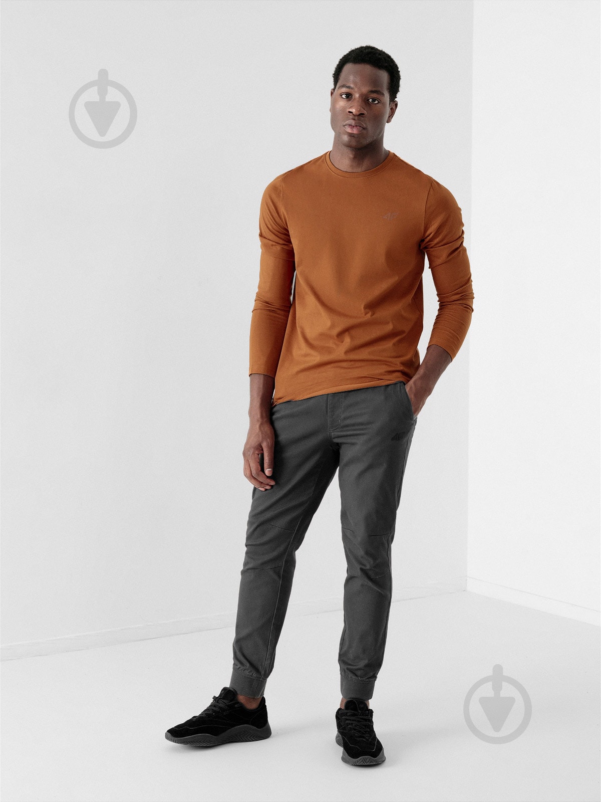 Штани 4F D4Z21-SPMC300-24S р. L сірий - фото 1