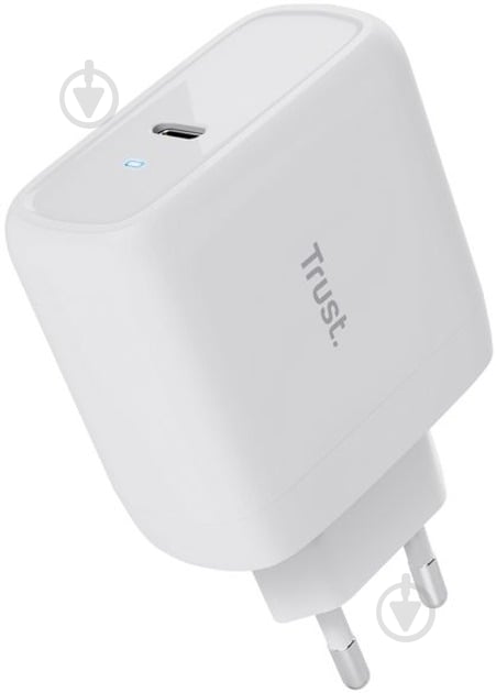 Сетевое зарядное устройство Trust Maxo 65 Вт USB-C PD White - фото 2