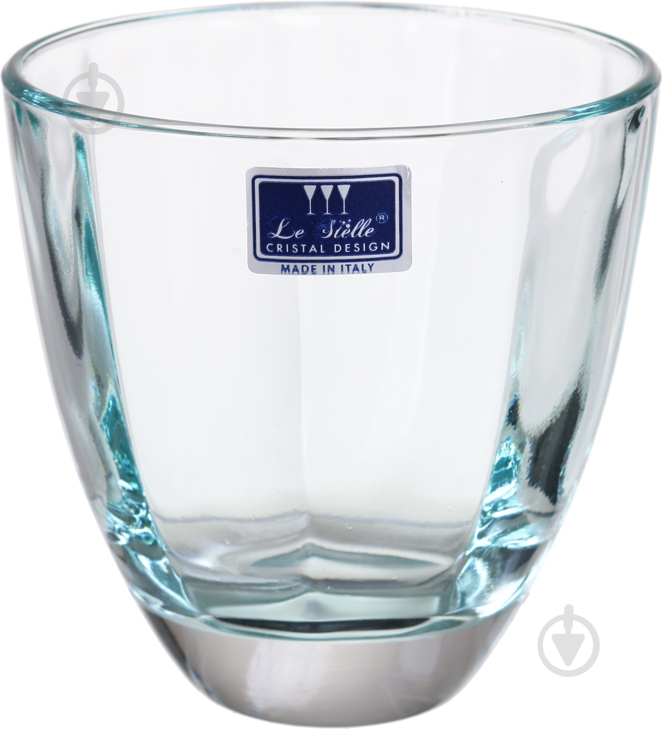 Набір склянок низьких Vema Monalisa Allegria Azzuro Cenere 360 мл 6 шт. - фото 1