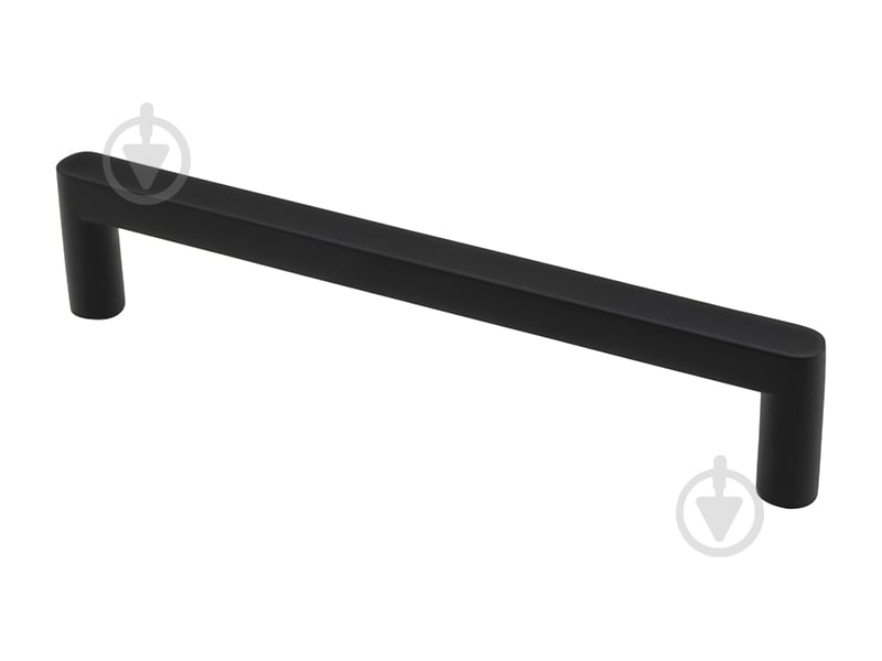 Мебельная ручка накладная DC DL 42/128 BLK-RM 128 мм матовый черный - фото 1 Мебельная ручка накладная DC DL 42/128 BLK-RM 128 мм матовый черный - фото 1