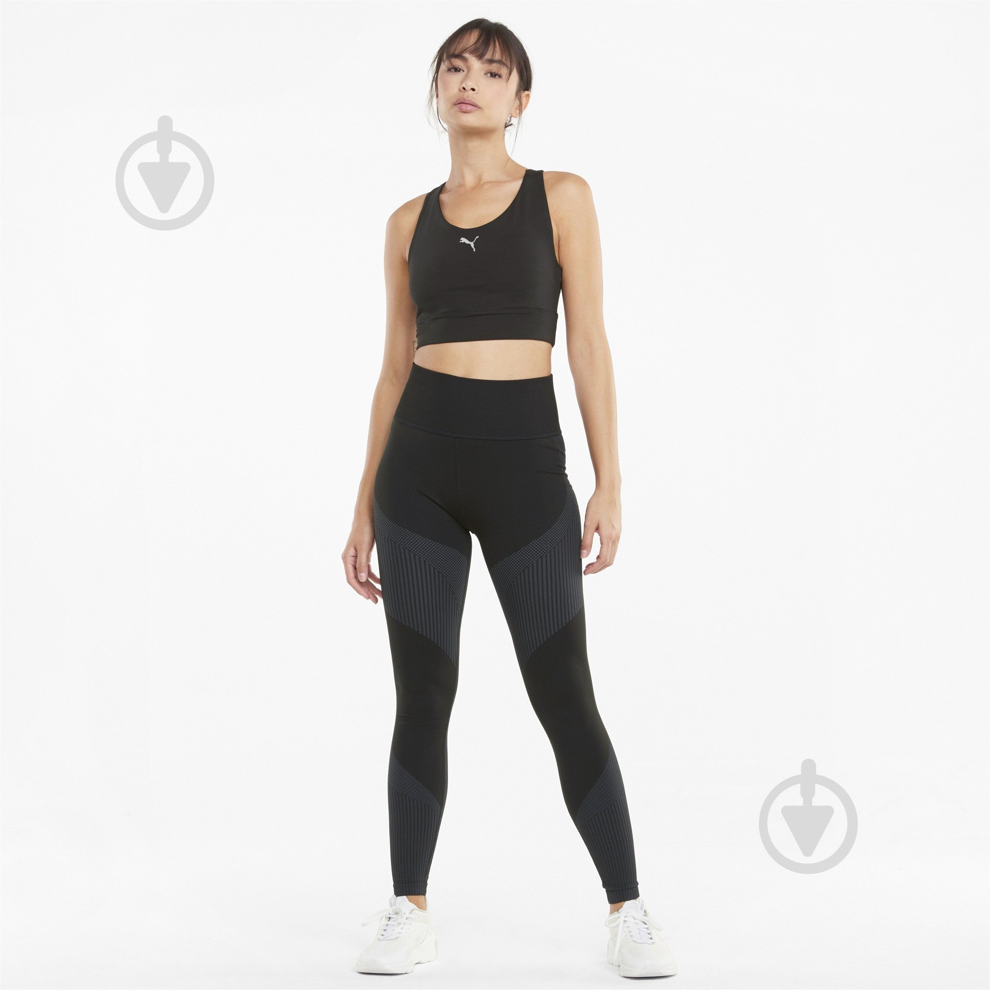 Бра Puma MID IMPACT ALL-IN LONG LINE BRA 52111301 р.M черный - фото 5