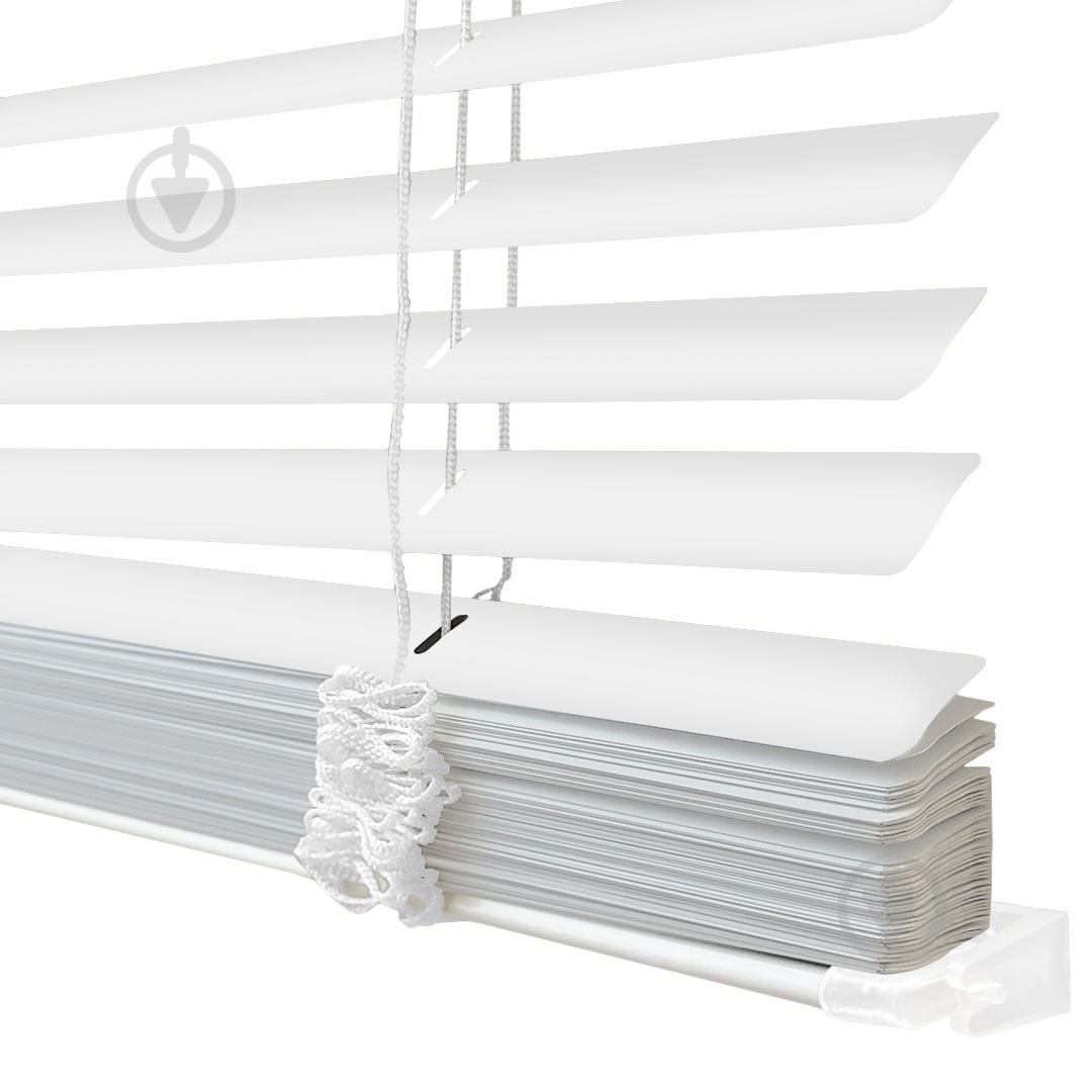 Жалюзи Rollotex алюминиевые горизонтальные с фиксацией 91х150 см белые матовые - фото 5