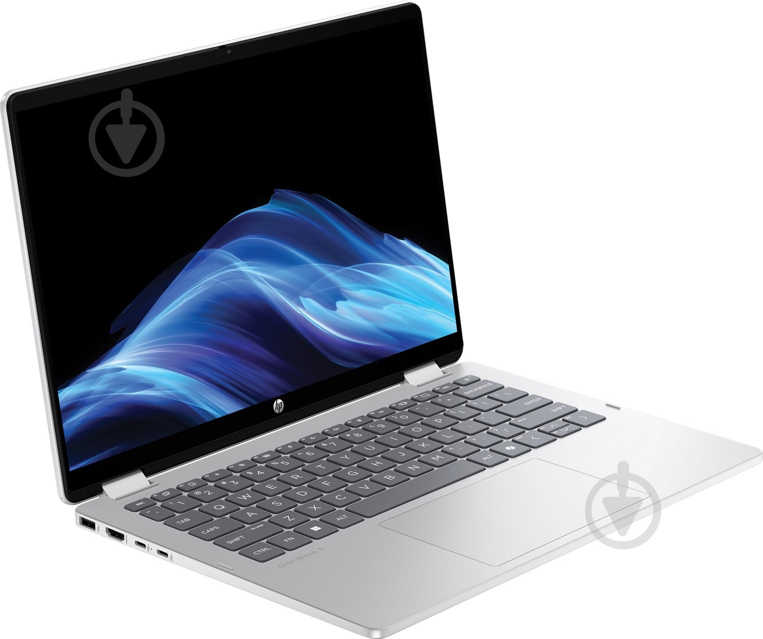 Ноутбук HP OmniBook 5 Flip x360 14-fp0024ua 14" (C9RQ7EA) glacier silver - фото 2