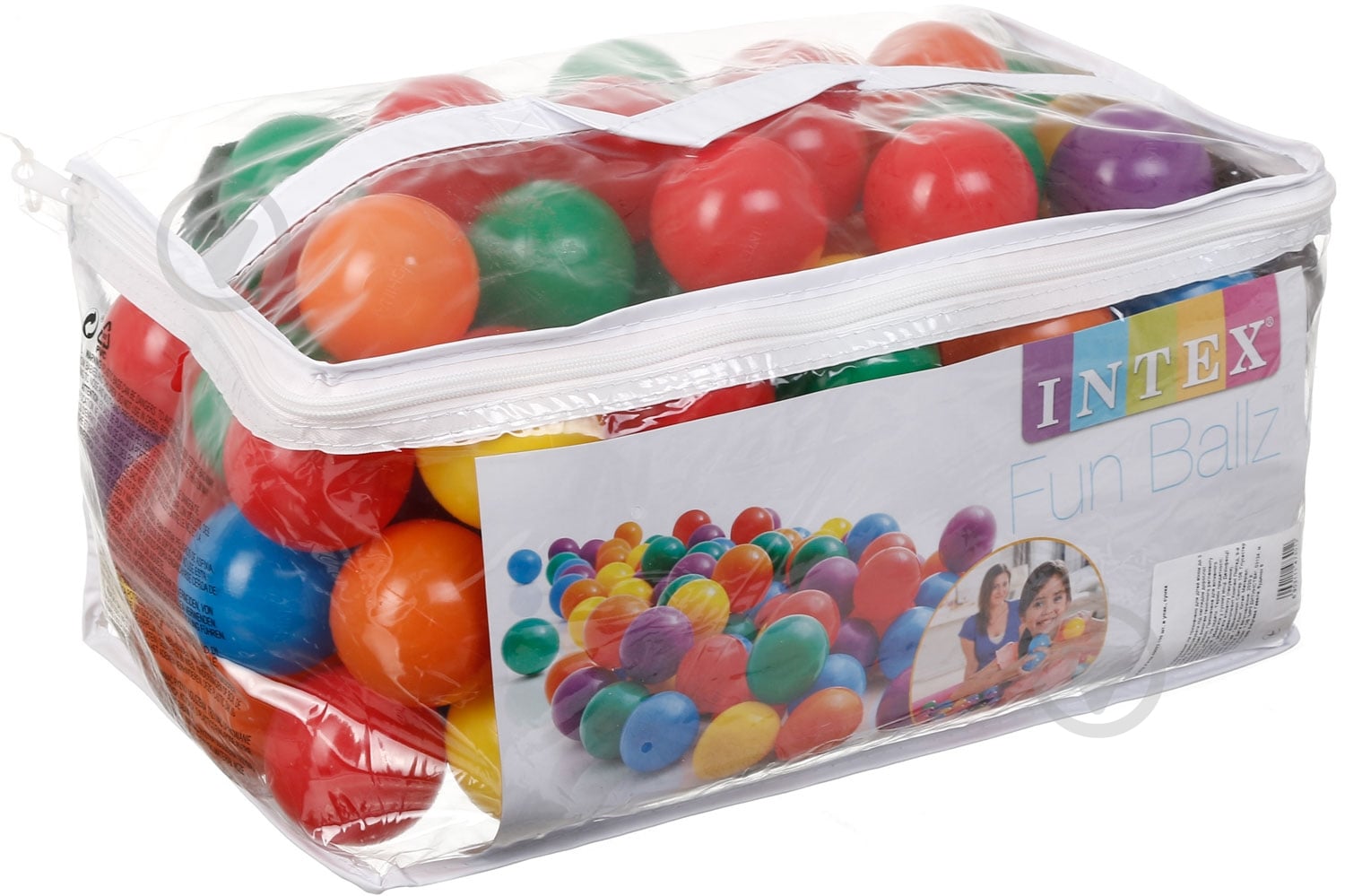 Набор мячей Intex 100 шт./уп. 49602 - фото 3