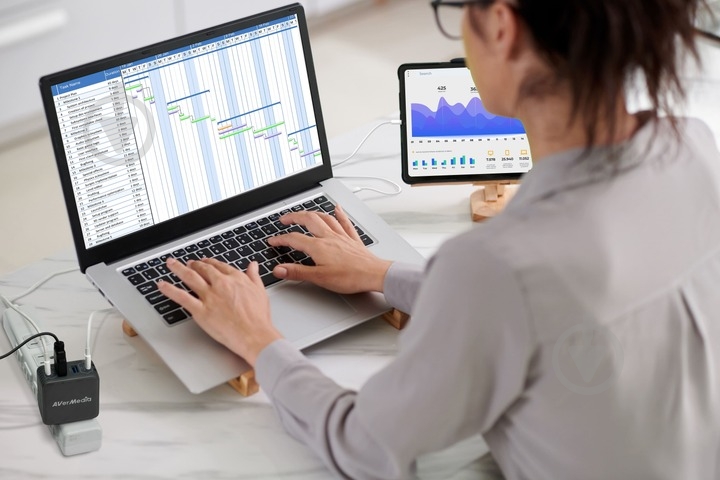 Сетевое зарядное устройство AVerMedia GC313 CORE GO 100 Вт Black - фото 11 Сетевое зарядное устройство AVerMedia GC313 CORE GO 100 Вт Black - фото 11