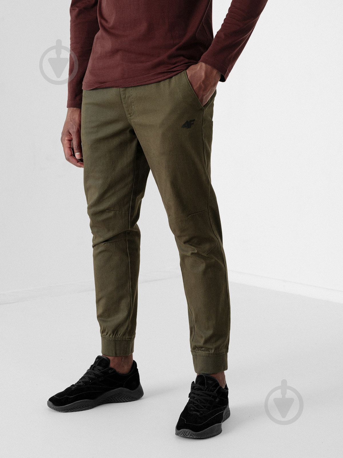 Брюки 4F D4Z21-SPMC300-43S р. S хаки - фото 2