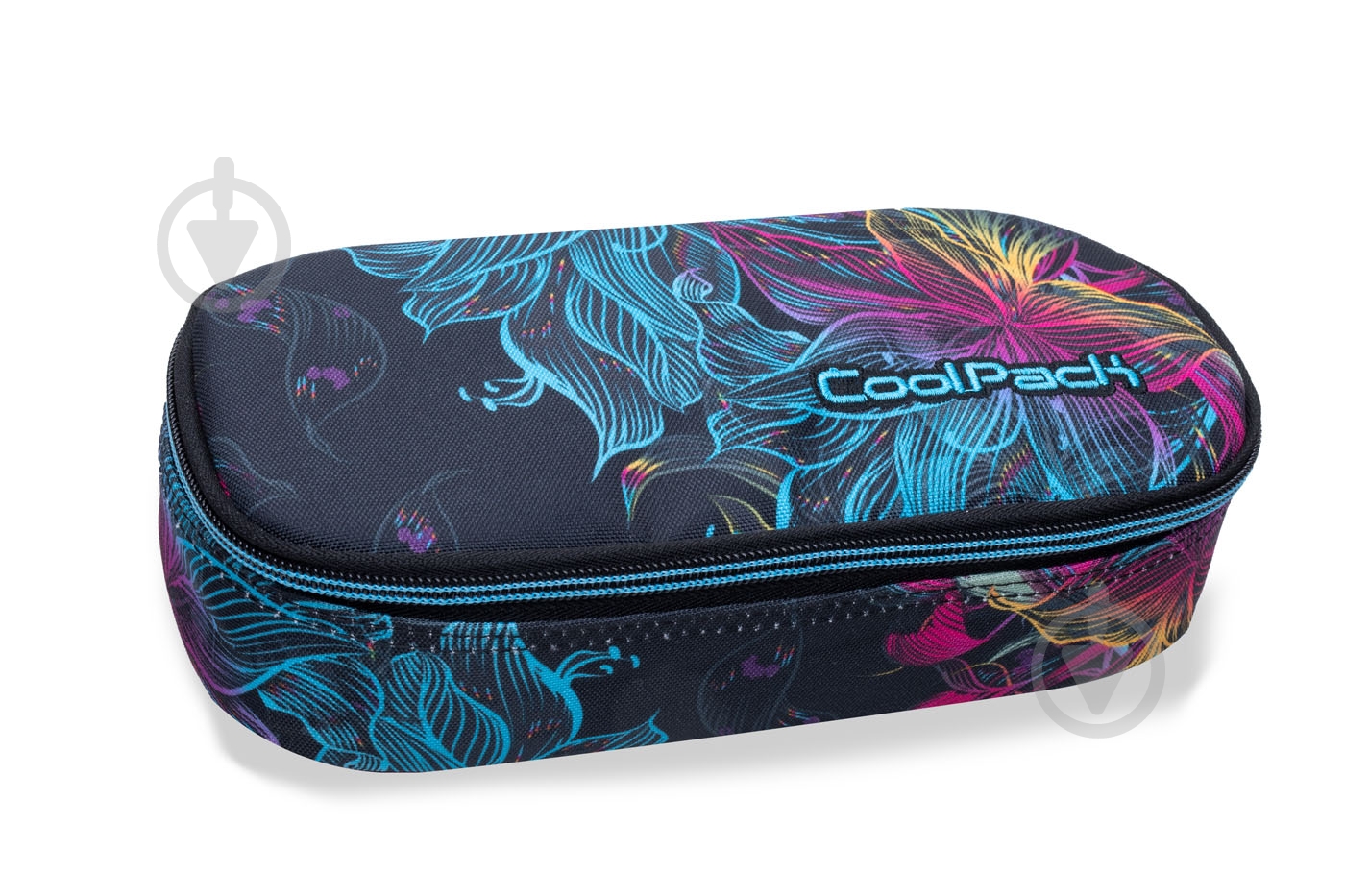Пенал Campus Vibrant Bloom B62017 CoolPack разноцветный - фото 1 Пенал Campus Vibrant Bloom B62017 CoolPack разноцветный - фото 1