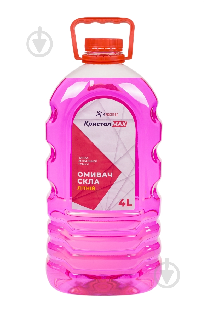 Омыватель стекла КристалМАХ бабл-гам лето 4 л - фото 1
