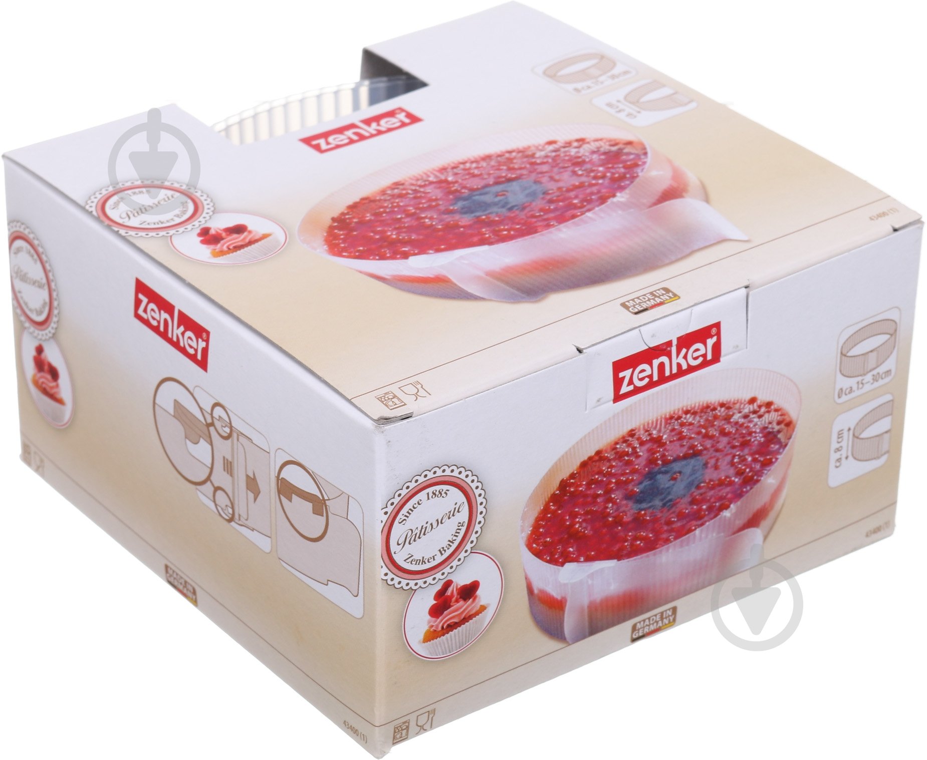 Кольцо для формирования торта Fackelmann 30x7 см 43400 - фото 3