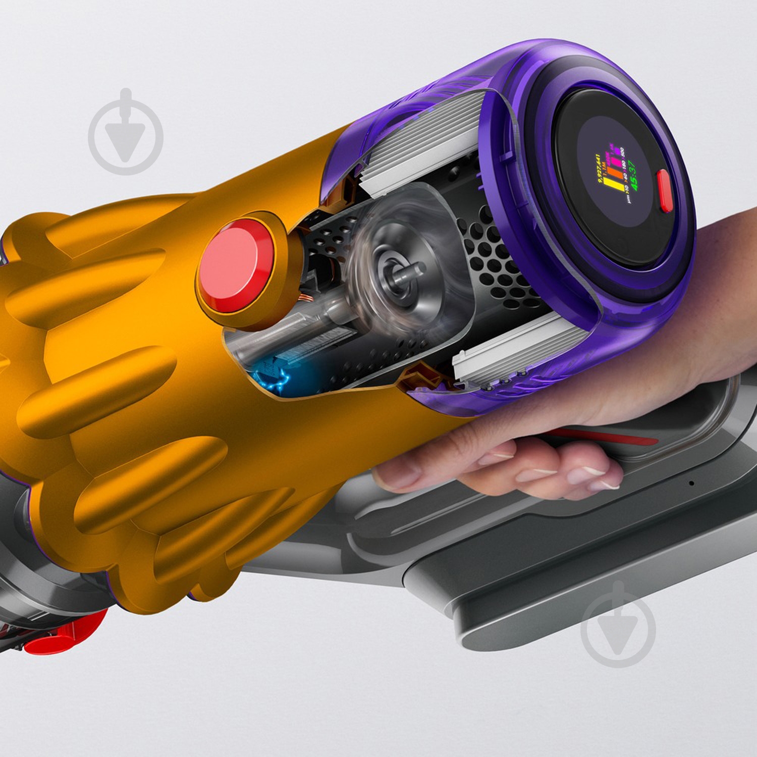 Пылесос аккумуляторный Dyson SV30 V12 DT Sl Ab grey - фото 9 Пылесос аккумуляторный Dyson SV30 V12 DT Sl Ab grey - фото 9