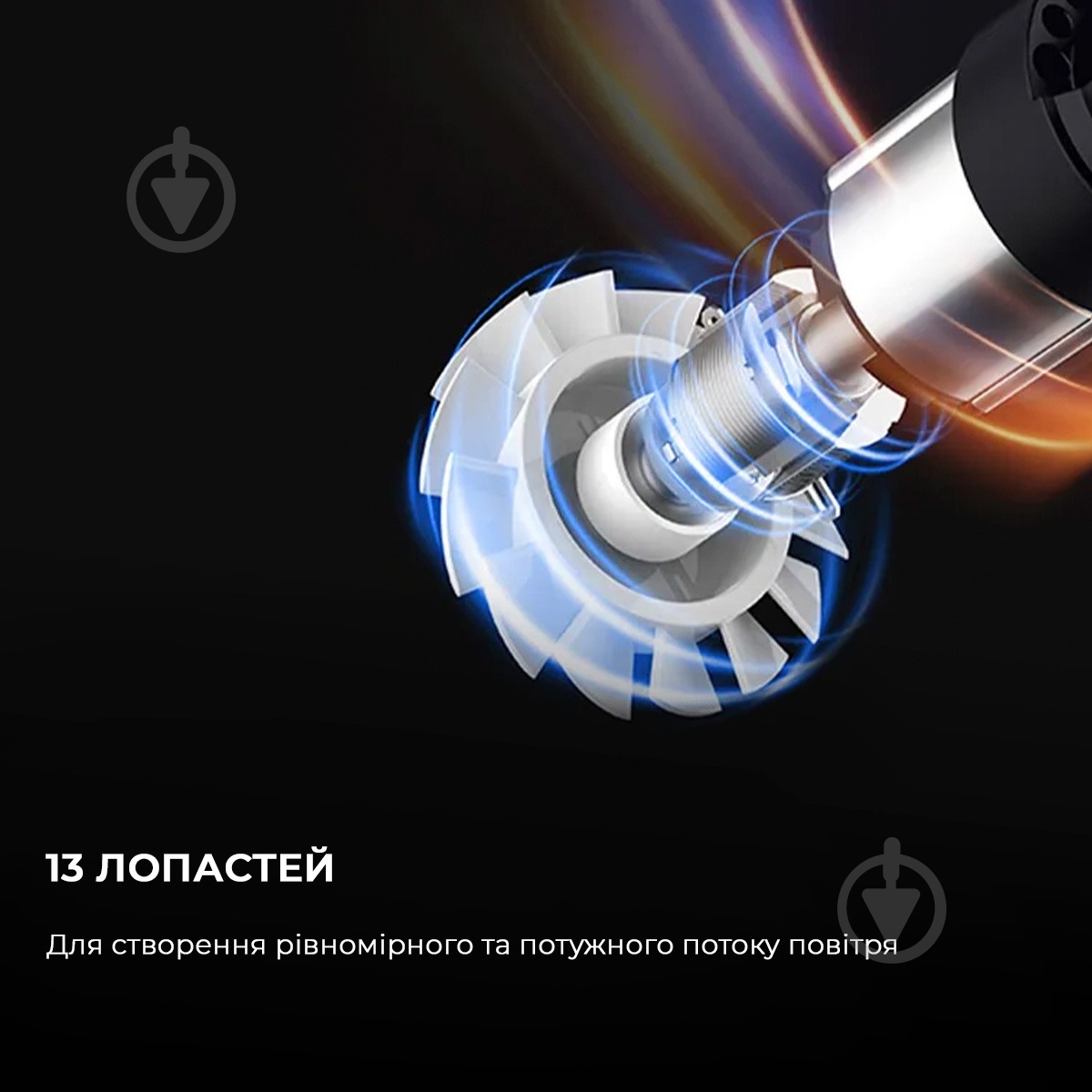 Фен Deerma DEM-CF50W(navy blue) - фото 3 Фен Deerma DEM-CF50W(navy blue) - фото 3