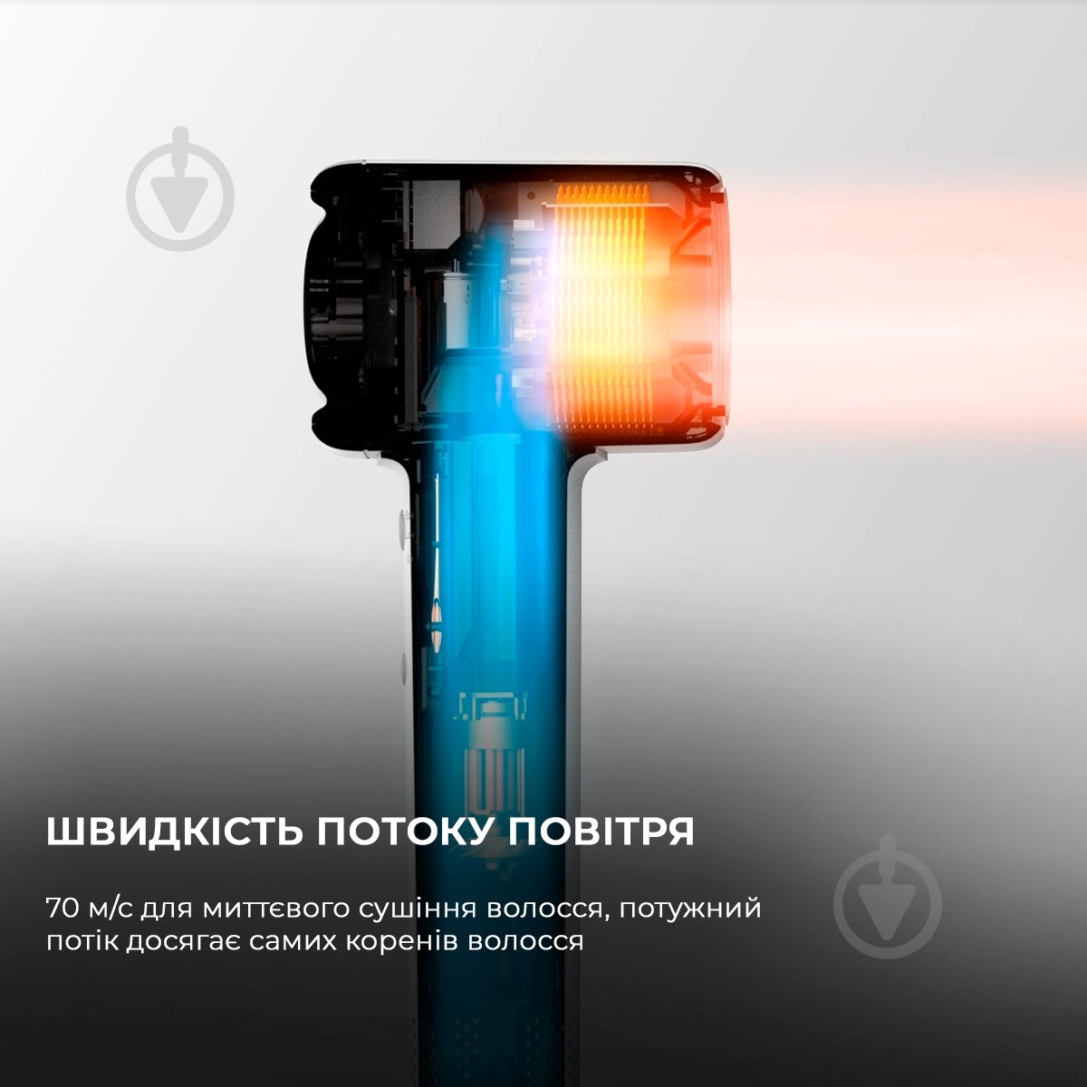 Фен Deerma DEM-CF50W(navy blue) - фото 6 Фен Deerma DEM-CF50W(navy blue) - фото 6