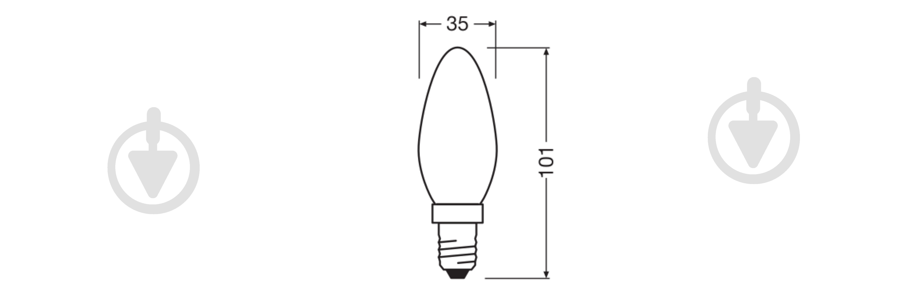 Лампа світлодіодна Ledvance VALUE 7,5 Вт B60 E14 220 В 4000 К - фото 4